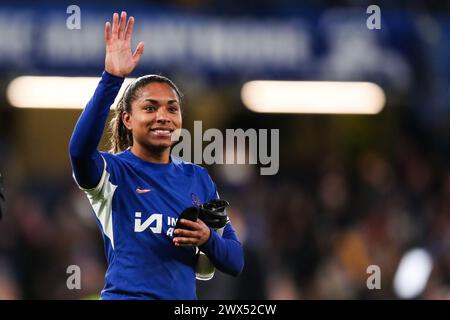 Chelsea's Catarina Macario im Viertelfinale der UEFA Women's Champions