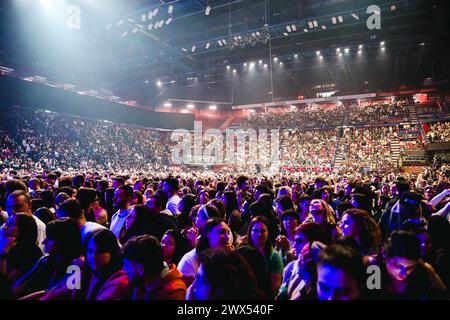 Mailand, Italien. März 2024. Mailand, Jason Derulo tritt während der Nu King Tour konzertiert auf. Auf dem Foto: Publikumskredit: Unabhängige Fotoagentur/Alamy Live News Stockfoto