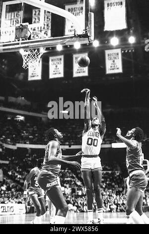 Robert Parish (00) Boston Celtics, 1981 Stockfoto