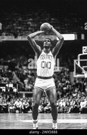 Robert Parish (00) Boston Celtics, 1982 Stockfoto