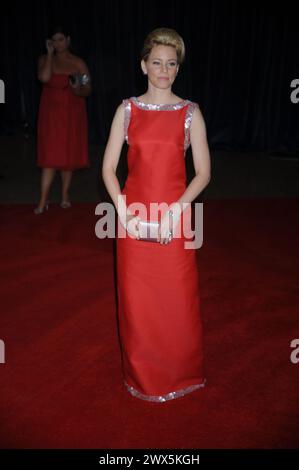 WASHINGTON, DC - APRIL 30: Elizabeth Banks beim Abendessen der White House Correspondents' Association 2011 im Washington Hilton am 30. April 2011 in Washington, DC. Leute: Elizabeth Banks Stockfoto