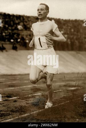 Paavo Nurmi - Berliner Sportereignis - 1926 Stockfoto