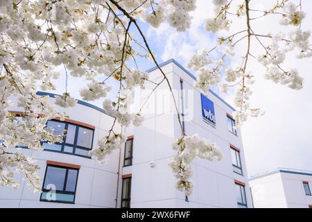 Das Gebäude der Warwick Business School, University of Warwick, Großbritannien Stockfoto