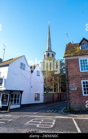 Donnerstag, 28. März 2024, früh morgens in Wallingford, Oxfordshire Stockfoto