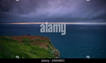 Der westlichste Punkt von Madeira Stockfoto