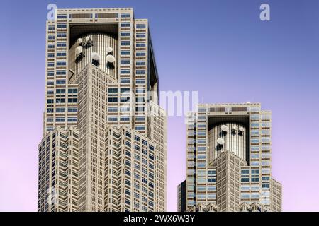 Tokyo Metropolitan Government Building in Tokio, Japan. Stockfoto