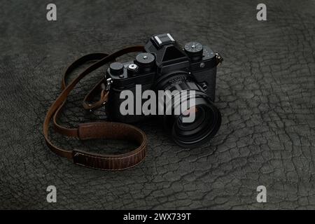 Retro-Fotokamera im Vintage-Stil Stockfoto