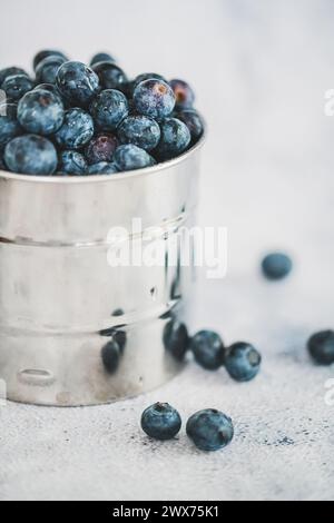 Heidelbeeren Stockfoto