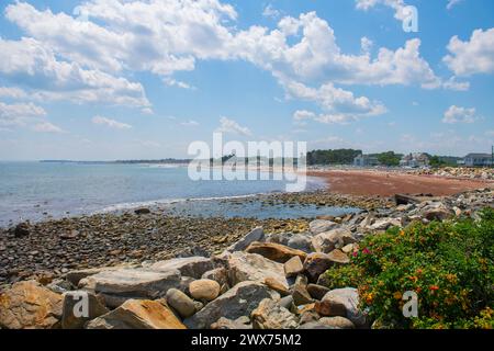 North Hampton State Beach im Sommer in der Stadt North Hampton, New Hampshire NH, USA. Stockfoto