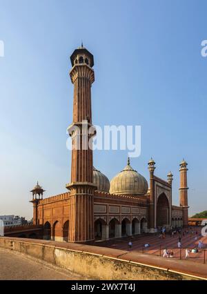 Jama Masjid Moschee in Delhi Stockfoto