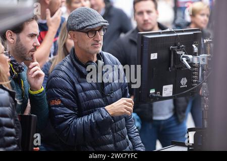 Cruella Jahr : 2021 USA Regie : Craig Gillespie Craig Gillespie Shooting Picture Stockfoto