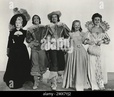 The Three Musketier Year : 1948 USA Regie : George Sidney Lana Turner, Gene Kelly, Van Heflin, June Allyson, Angela Lansbury Stockfoto