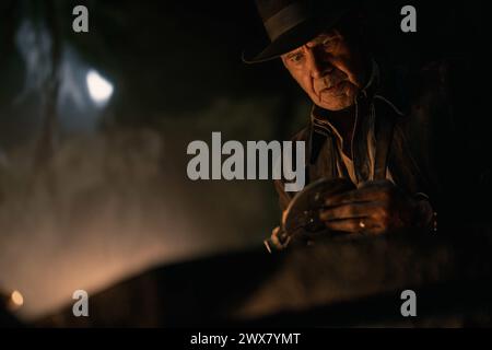 Indiana Jones and the Dial of Destiny Jahr : 2023 US-Regie : James Mangold Harrison Ford Stockfoto