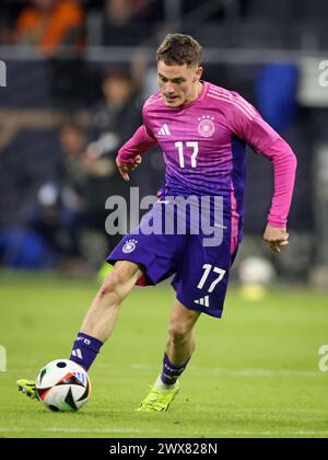 FRANKFURT AM MAIN, DEUTSCHLAND - 26. MÄRZ: Das internationale Freundschaftsspiel zwischen Deutschland und den Niederlanden im Deutschen Bank Park am 26. März 2024 in Frankfurt am Main, Deutschland Fussball Länderspiel Deutschland - Niederlande © diebilderwelt / Alamy Stock Stockfoto