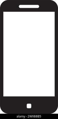 Handtelefon Symbol Vektor Illustration Logo Design Stock Vektor