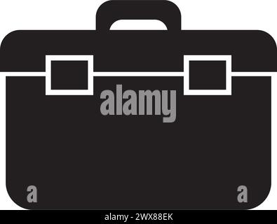 Aktenkoffer Symbol Vektor Illustration Symbol Design Stock Vektor