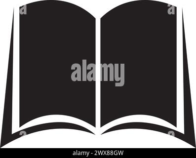 Buch Icon Vektor Illustration Symbol Design Stock Vektor