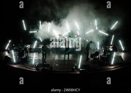 Archiv im Odeon des Herodes Atticus, Athen/Griechenland, September 2019 Stockfoto