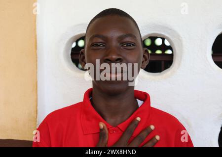 Allgemeine Ansichten von Bo in Sierra Leone, Afrika. Stockfoto