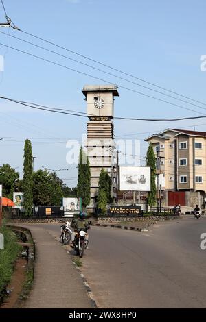 Allgemeine Ansichten von Bo in Sierra Leone, Afrika. Stockfoto