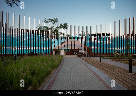 Die internationale gartenbauausstellung 2023 fand in Doha Katar, Saudi Arabien Pavilion Doha Expo Bidda Park statt Stockfoto