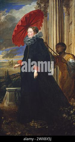 Malerei; Öl auf Leinwand; insgesamt 242,9 x 138,5 cm (95 5/8 x 54 1/2 Zoll); Stockfoto