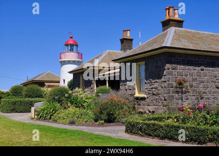 Warrnambool: Flagstaff Hill Maritime Village in Warrnambool, Victoria, Australien Stockfoto