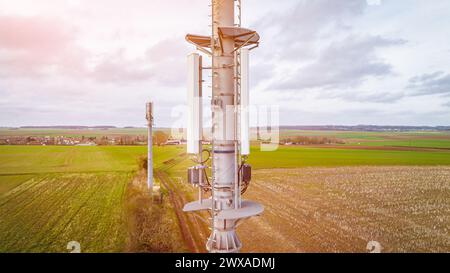Handy-Antenne Stockfoto