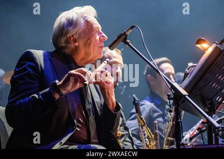 Stuttgart Pepe Lienhard Orchester - Tribut to Enio Morricone GER, Pepe Lienhard Orchester - Tribut to Enio Morricone, 28.03.2024 Stuttgart, Theaterhaus, Deutschland *** Stuttgart Pepe Lienhard Orchestra Tribute to Enio Morricone GER, Pepe Lienhard Orchestra Tribute to Enio Morricone, 28 03 2024 Stuttgart, Theaterhaus, Deutschland Copyright: XEibner-Pressefoto/deondox EP WST Stockfoto