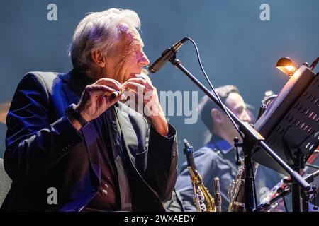 Stuttgart Pepe Lienhard Orchester - Tribut to Enio Morricone GER, Pepe Lienhard Orchester - Tribut to Enio Morricone, 28.03.2024 Stuttgart, Theaterhaus, Deutschland *** Stuttgart Pepe Lienhard Orchestra Tribute to Enio Morricone GER, Pepe Lienhard Orchestra Tribute to Enio Morricone, 28 03 2024 Stuttgart, Theaterhaus, Deutschland Copyright: XEibner-Pressefoto/deondox EP WST Stockfoto