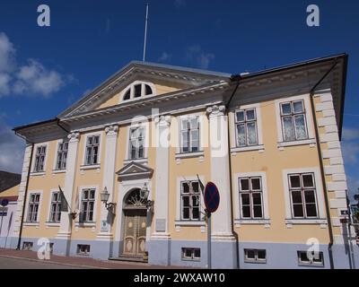 Rathaus Pärnu (Estland) Stockfoto