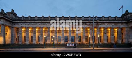 Ein Blick auf die Royal Scottish Academy, Princes Street, Edinburgh, Hauptstadt von Schottland Stockfoto