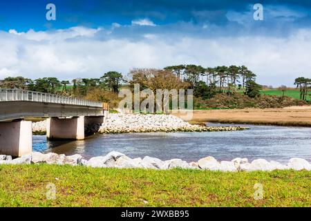 Projekt Zur Wiederherstellung Des Lower Otter River. Stockfoto