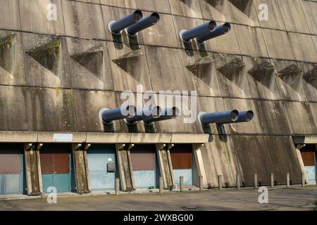 Mausbunker Tierversuchslabor, FU-Berlin, Hindenburgdamm, Lichterfelde, Berlin, Deutschland Stockfoto