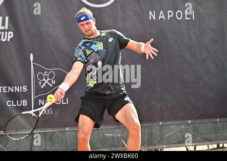 Neapel, Italien. März 2024. Naples - Challenger Tour Naples Tennis Cup auf dem Foto: Samuel Vincent Ruggieri redaktionelle Verwendung nur Credit: Independent Photo Agency/Alamy Live News Stockfoto