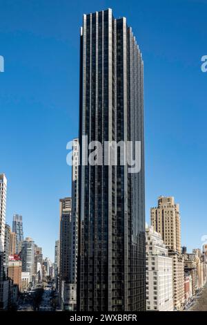 Trump International Hotel and Tower at Columbus Circle, NYC, USA, 2024 Stockfoto