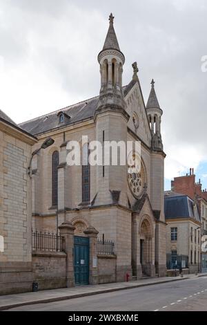 Rennes, Frankreich – Juli 30 2017: Das Conservatoire à rayonnement régional de Rennes (französisch Conservatoire rayonnement régional de Rennes) ist ein regionales Konservatorium Stockfoto