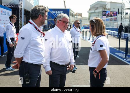 Natalie Robyn, FIA CEO, Portrait, während des Tokyo ePrix 2024, 4. Treffens der ABB FIA Formel E Weltmeisterschaft 2023-24, auf dem Tokyo Street Circuit vom 28. Bis 30. März 2024 in Tokio, Japan Stockfoto