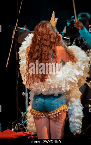 Eliza Doolittle, V2011, Hylands Park, Chelmsford, Essex, Großbritannien - 21. August 2011 Stockfoto