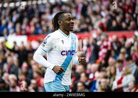 The City Ground, Nottingham, Großbritannien. 30. März 2024. Premier League Football, Nottingham Forest gegen Crystal Palace; Eberechi Eze von Crystal Palace Credit: Action Plus Sports/Alamy Live News Stockfoto