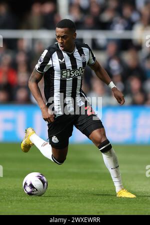 Newcastle upon Tyne, Großbritannien. 30. März 2024. Joe Willock von Newcastle United während des Premier League-Spiels in St. James' Park, Newcastle Upon Tyne. Der Bildnachweis sollte lauten: Nigel Roddis/Sportimage Credit: Sportimage Ltd/Alamy Live News Stockfoto