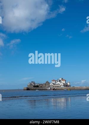 März 2024, Ostersamstag - Weston-super-Mare, North Sommerset, England, Großbritannien. Stockfoto