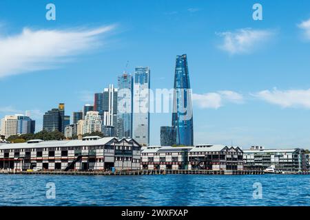 Crown Hotel and Casino, Darling Harbour, Sydney, Australien, Dienstag, März 2024. Foto: David Rowland / One-Image.com Stockfoto