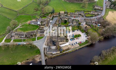 Burnsall Wharfedale Yorkshire Vereinigtes Königreich Stockfoto