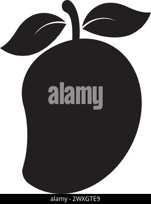 Mango Icon Vektor Illustration Symbol Design Stock Vektor
