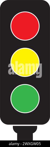 Ampelsymbole Vektor-Illustration Symboldesign Stock Vektor