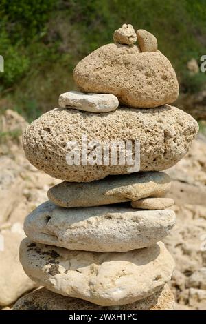 AiHelis Beach, Kefalonia, Griechenland Stockfoto