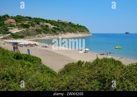 AiHelis Beach, Kefalonia, Griechenland Stockfoto