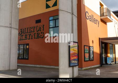 MK Gallery - eine Galerie für zeitgenössische bildende Kunst in Milton Keynes, Großbritannien Stockfoto