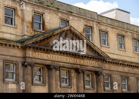 Ehemaliges Royal Mineral Water Hospital in Bath, Somerset, Großbritannien Stockfoto